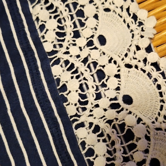 2/$15 St. John's Bay  Top with Lace Hem - Picture 3 of 3